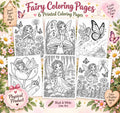 Fairy Mini Coloring Book