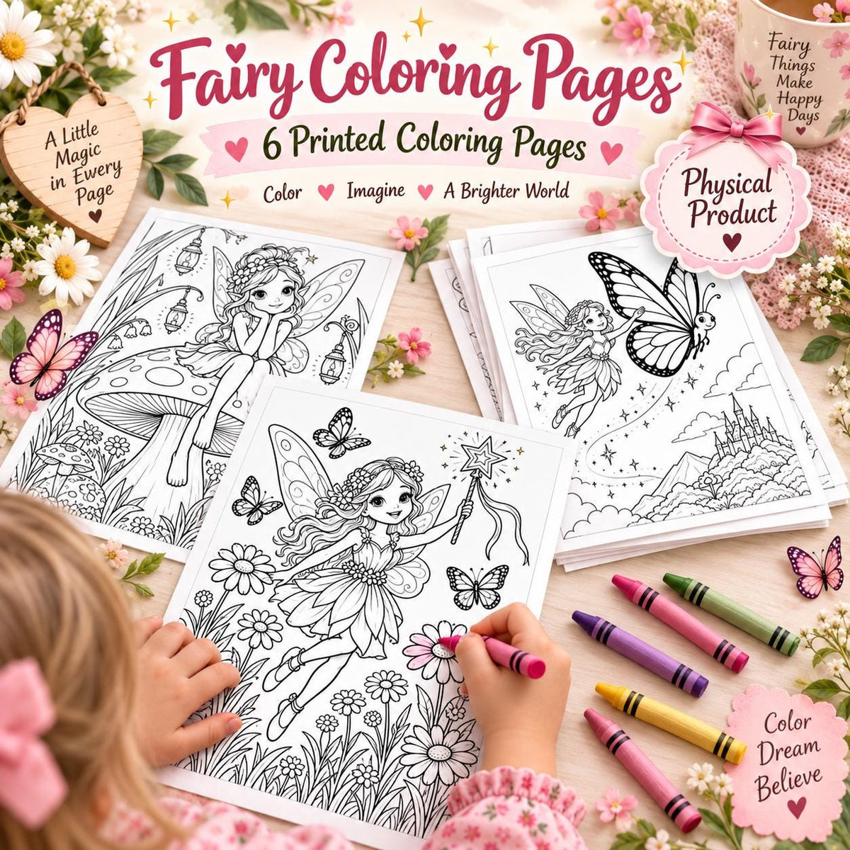 Fairy Mini Coloring Book