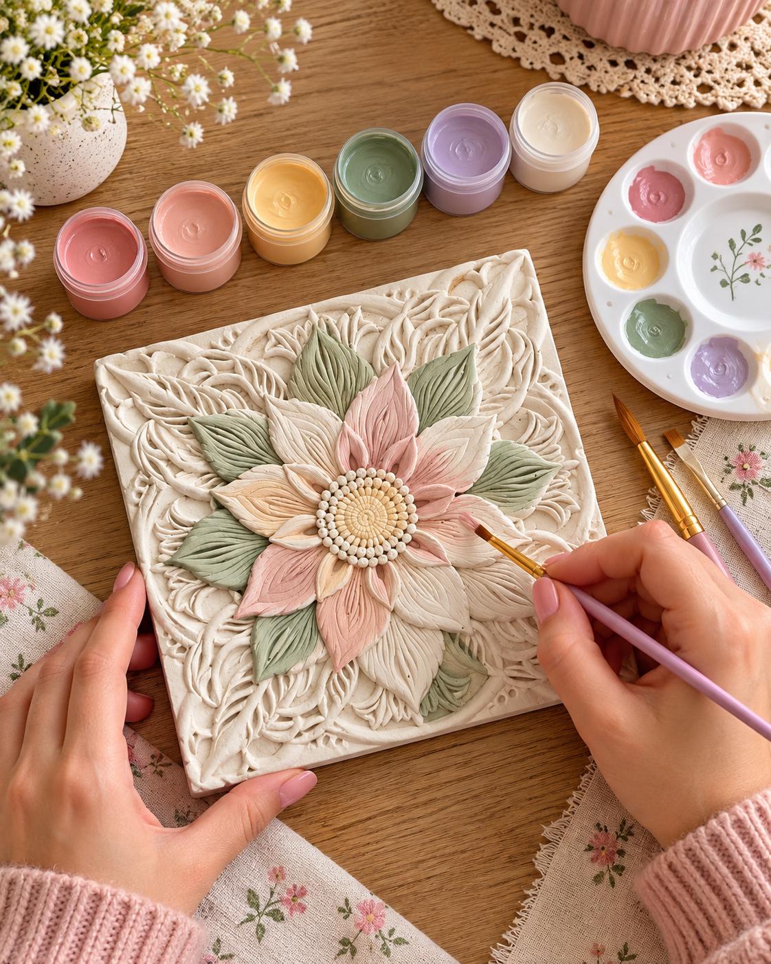 Lotus Flower Mandala Kit