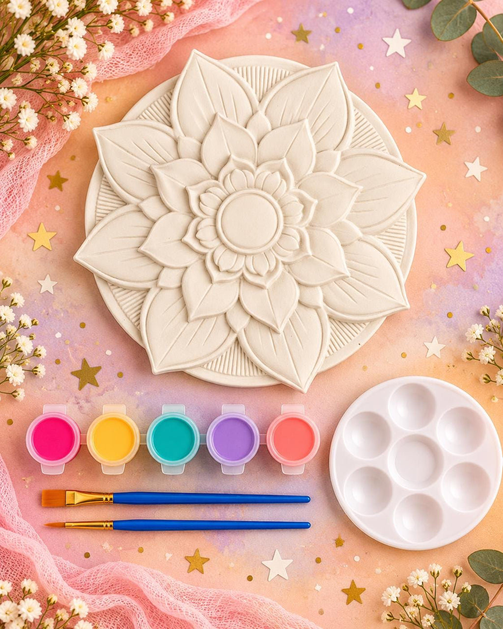 Mandala Lotus Flower Painting Kit